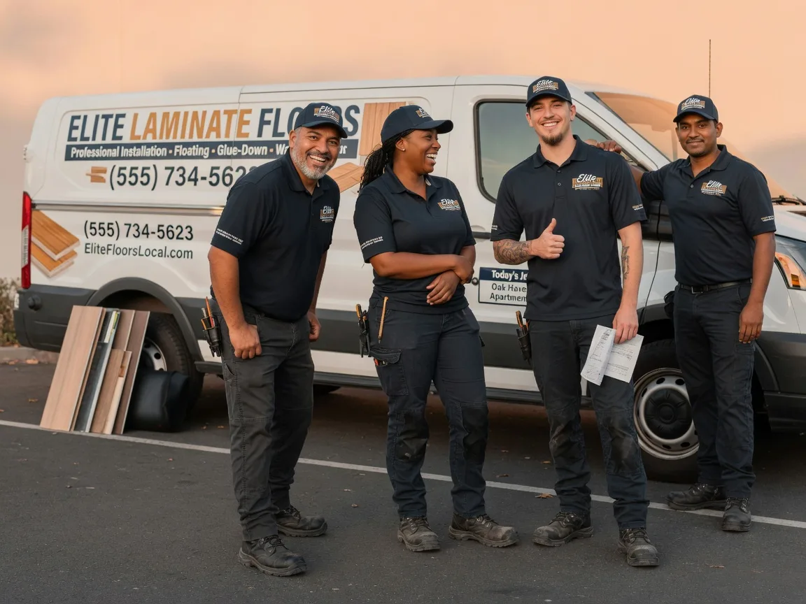 Laminate flooring installation company in Bellaire, OH